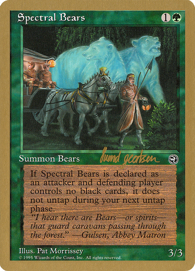 Spectral Bears (Svend Geertsen) [World Championship Decks 1997] | Yard's Games Ltd