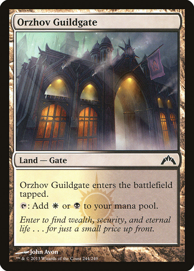 Orzhov Guildgate [Gatecrash] | Yard's Games Ltd