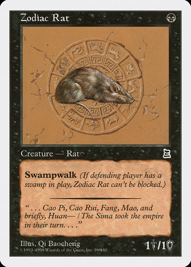 Zodiac Rat [Portal Three Kingdoms] | Yard's Games Ltd