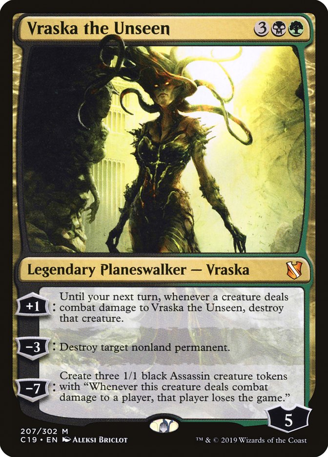 Vraska the Unseen [Commander 2019] | Yard's Games Ltd