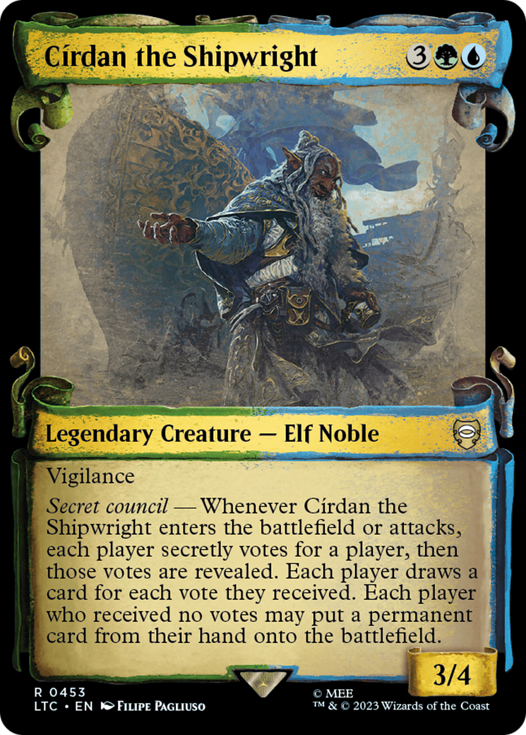 Cirdan the Shipwright [The Lord of the Rings: Tales of Middle-Earth Commander Showcase Scrolls] | Yard's Games Ltd