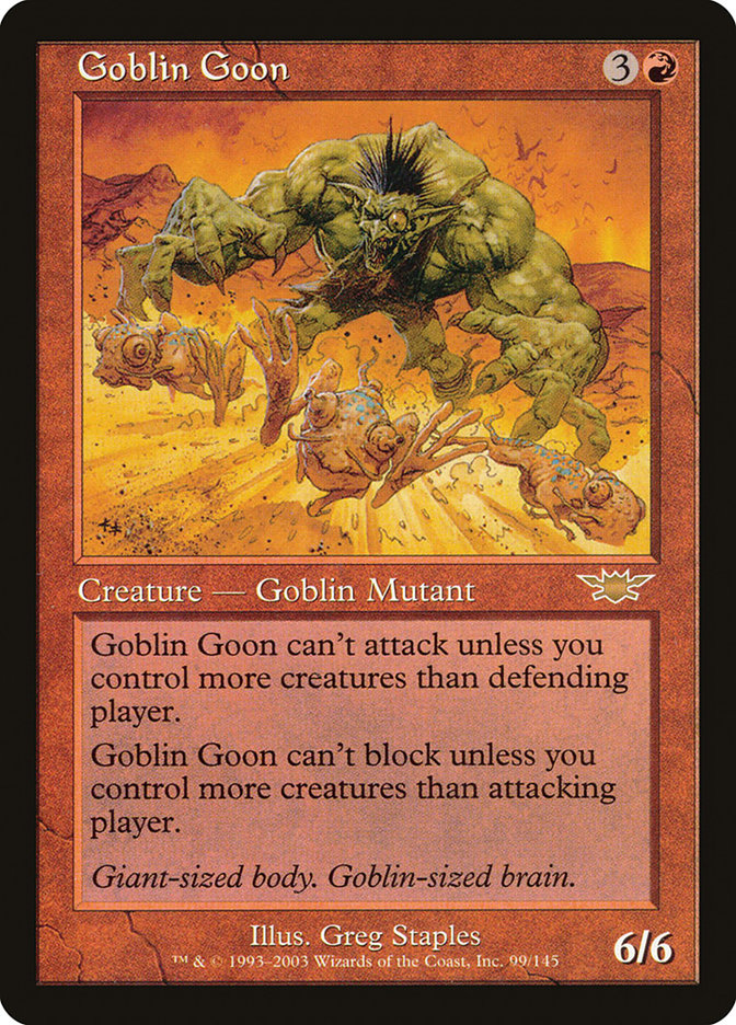 Goblin Goon [Legions] | Yard's Games Ltd