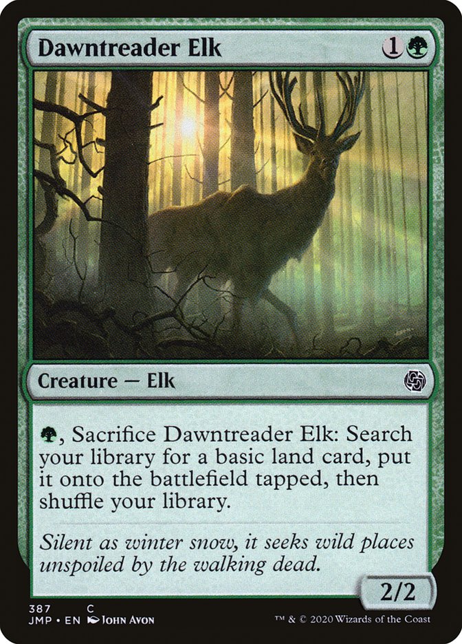 Dawntreader Elk [Jumpstart] | Yard's Games Ltd