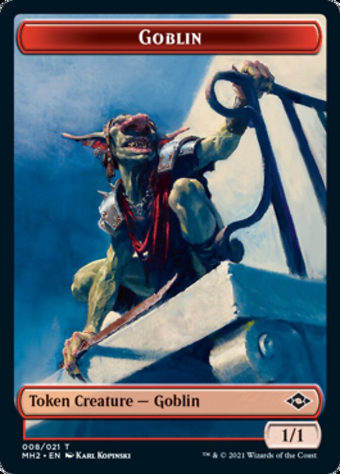 Food (18) // Goblin Double-Sided Token [Modern Horizons 2 Tokens] | Yard's Games Ltd