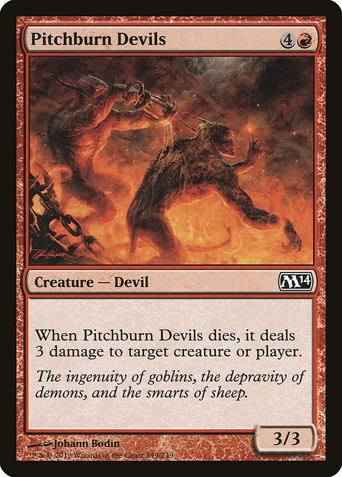Pitchburn Devils [Magic 2014] | Yard's Games Ltd