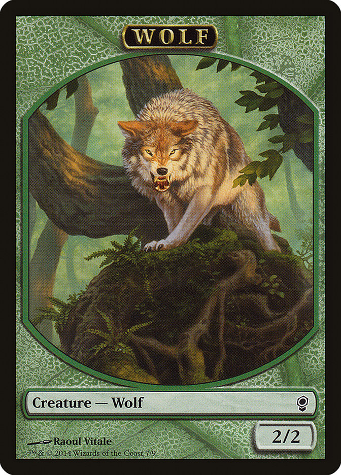 Wolf Token [Conspiracy Tokens] | Yard's Games Ltd