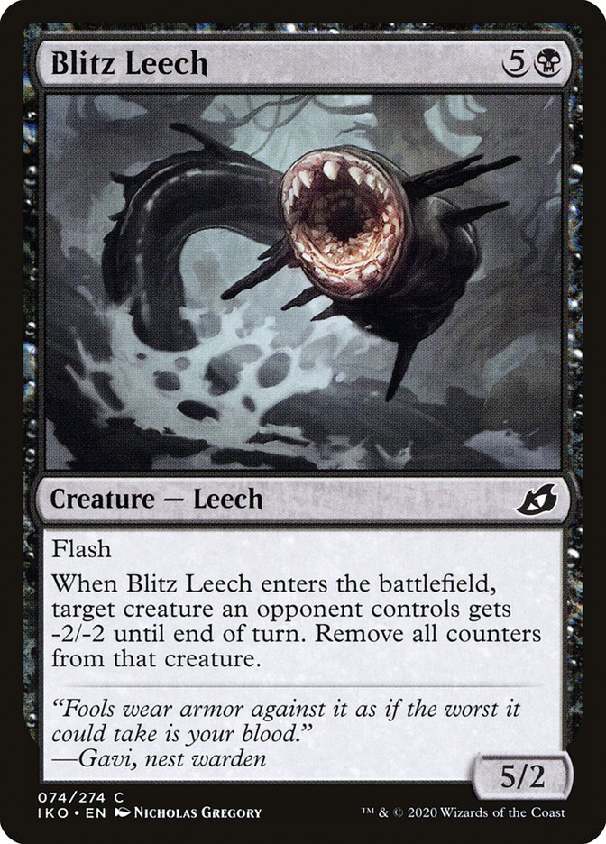 Blitz Leech [Ikoria: Lair of Behemoths] | Yard's Games Ltd