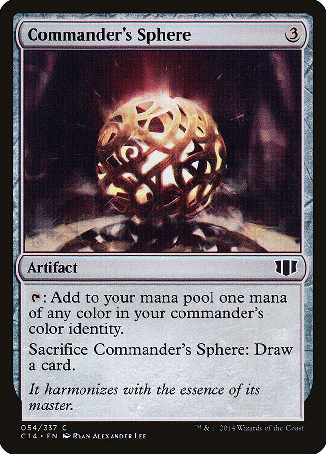 Commander's Sphere [Commander 2014] | Yard's Games Ltd