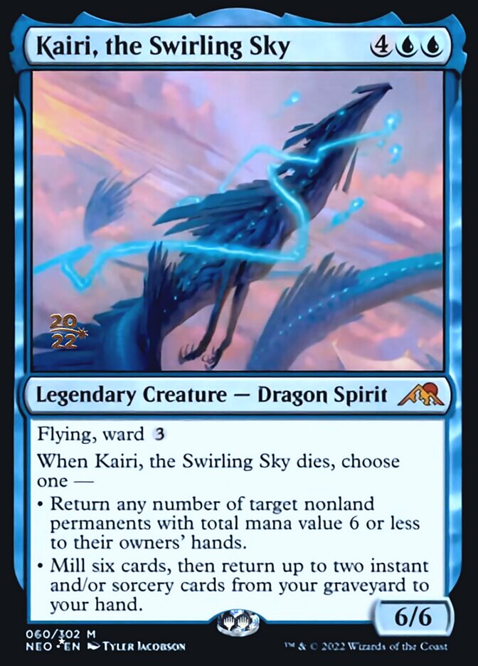 Kairi, the Swirling Sky [Kamigawa: Neon Dynasty Prerelease Promos] | Yard's Games Ltd