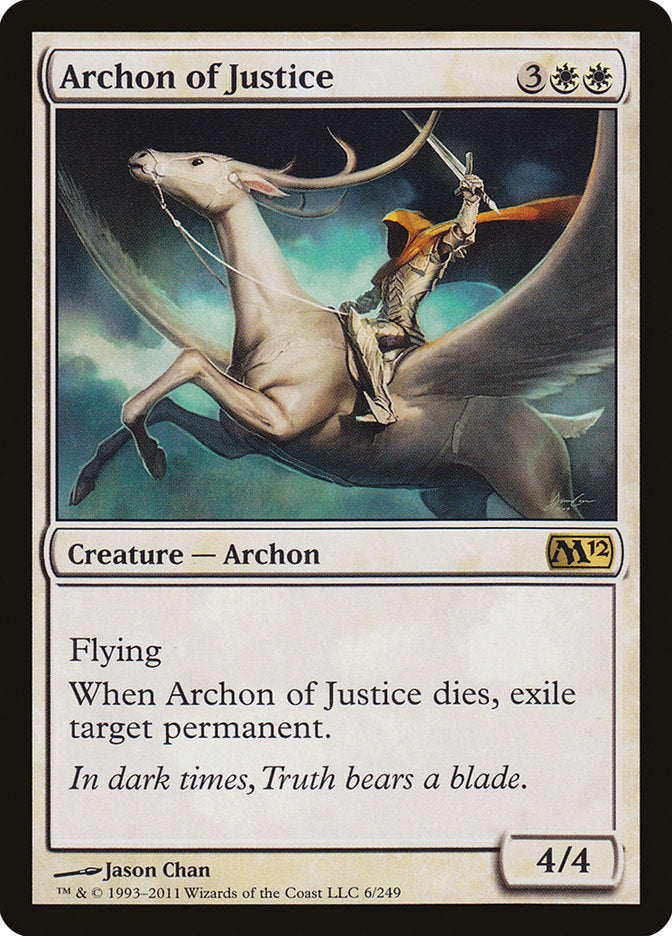 Archon of Justice [Magic 2012] | Yard's Games Ltd