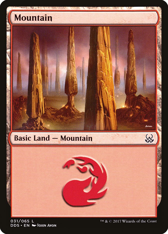 Mountain (31) [Duel Decks: Mind vs. Might] | Yard's Games Ltd