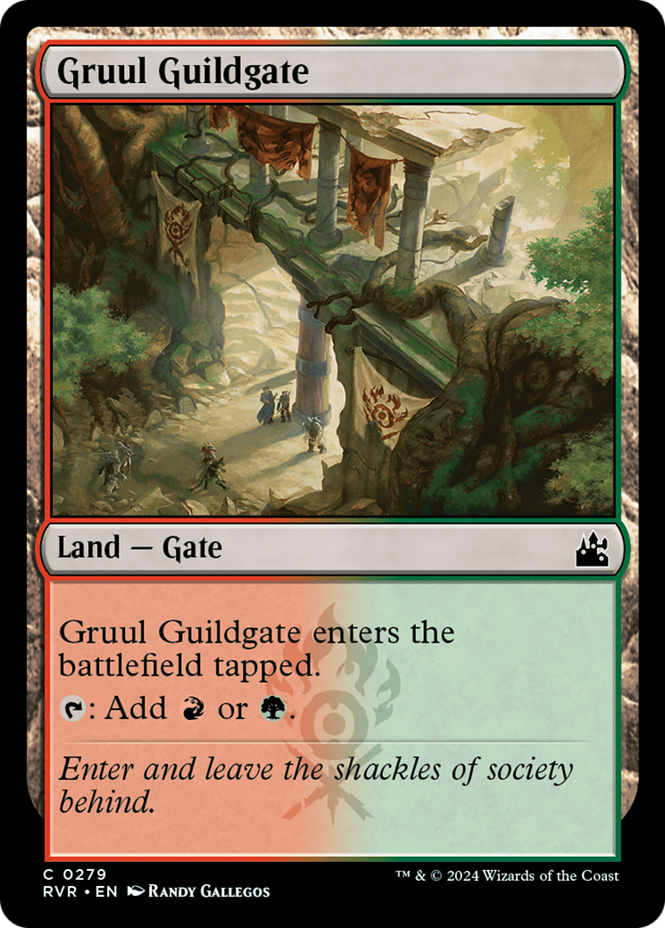 Gruul Guildgate [Ravnica Remastered] | Yard's Games Ltd