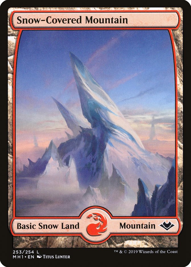 Snow-Covered Mountain [Modern Horizons] | Yard's Games Ltd