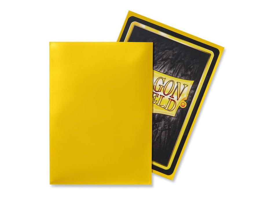 Dragon Shield Classic Yellow ‘Dorna’ – (60ct)