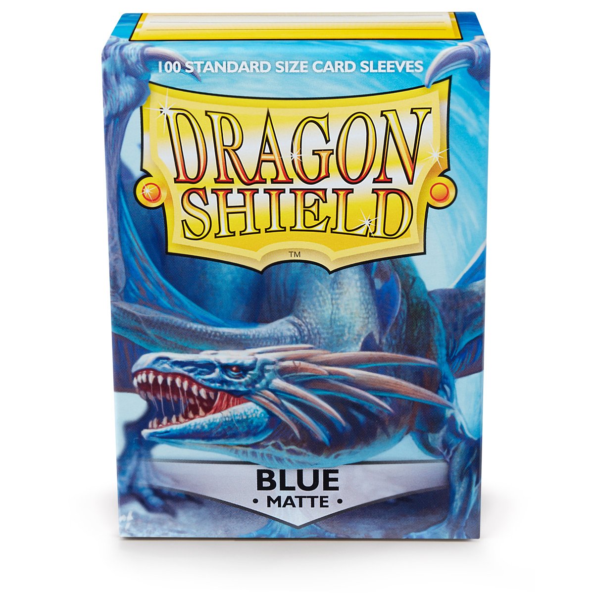 Dragon Shield Standard Matte Blue ‘Dennaesor’ – (100ct) | Yard's Games Ltd