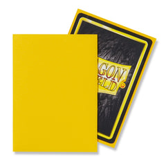 Dragon Shield Standard Matte Yellow ‘Elichaphaz’ – (100ct) | Yard's Games Ltd