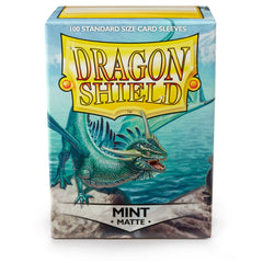 Dragon Shield Standard Matte Mint ‘Bayaga’ – (100ct) | Yard's Games Ltd