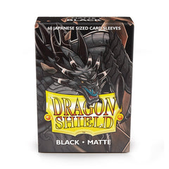 Dragon Shield Japanese Matte Black ‘Sokush’ – (60ct) | Yard's Games Ltd