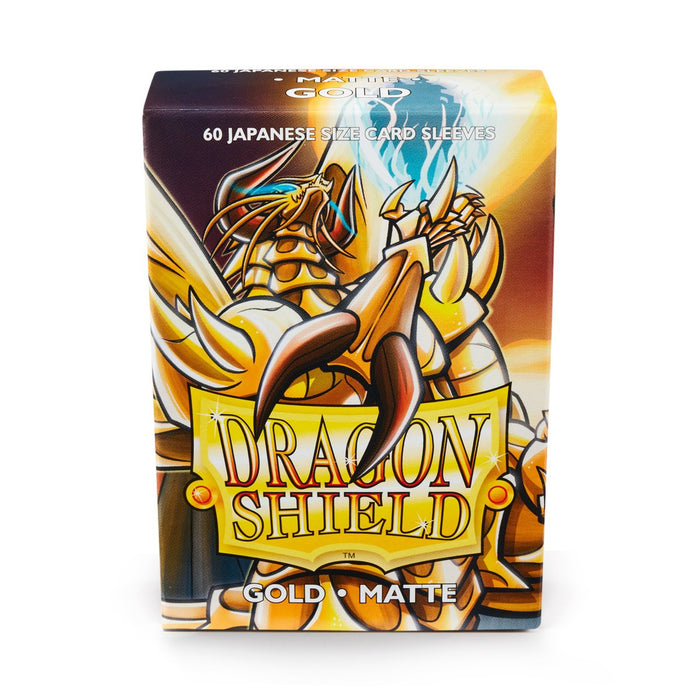 Dragon Shield Japanese Matte Gold ‘Pontifex’ – (60ct)