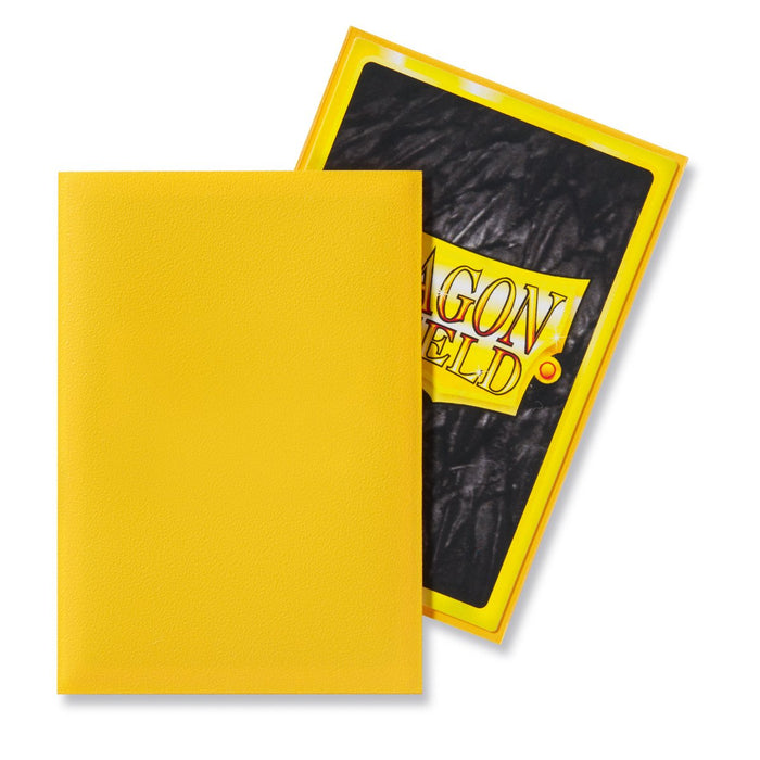 Dragon Shield Japanese Matte Yellow ‘SheSha’ – (60ct)