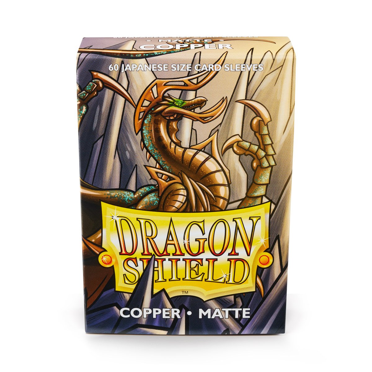 Dragon Shield Japanese Matte Copper ‘Munay’ – (60ct) | Yard's Games Ltd