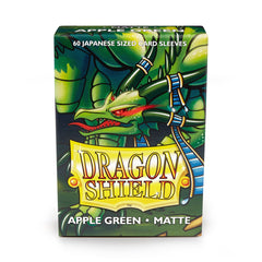 Dragon Shield Japanese Matte Apple Green ‘Eluf’ – (60ct) | Yard's Games Ltd