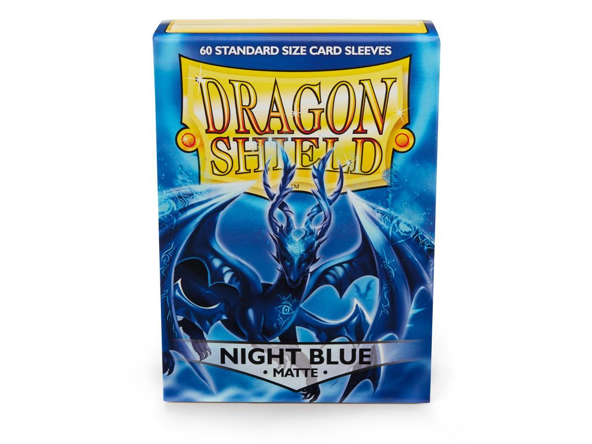 Dragon Shield Standard Matte Night Blue ‘Xon’ – (60ct) | Yard's Games Ltd
