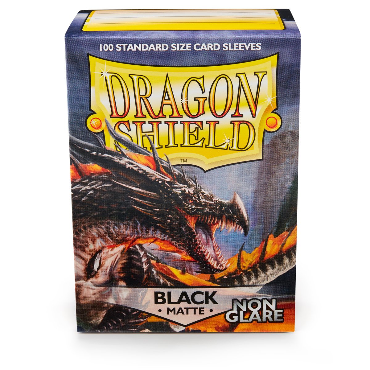 Dragon Shield Standard Matte Non-Glare Black ‘Amina’ – (100ct) | Yard's Games Ltd