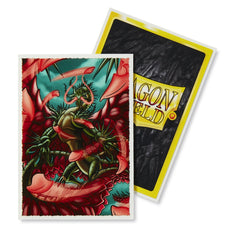 Dragon Shield Japanese Art Sleeve ‘Rosacea’ – (60ct) | Yard's Games Ltd