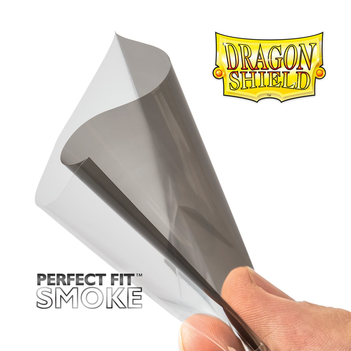 Dragon Shield Standard Perfect Fit Toploader Smoke ‘Fuligo’ – (100ct) | Yard's Games Ltd