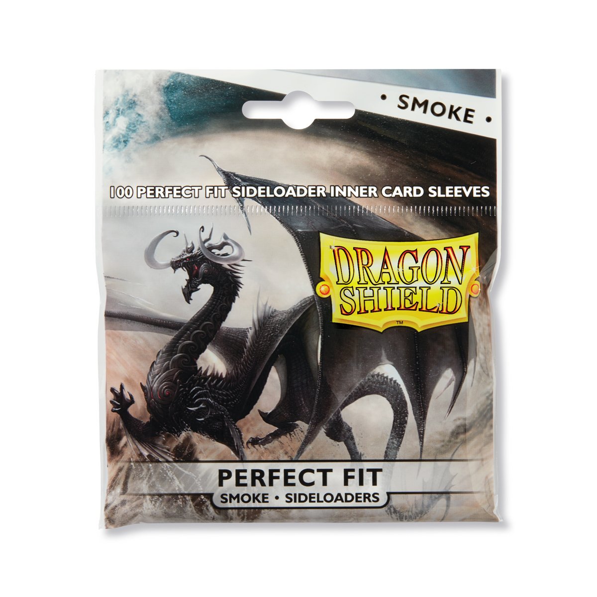 Dragon Shield Standard Perfect Fit Sideloader Smoke  ‘Shinon’ – (100ct) | Yard's Games Ltd