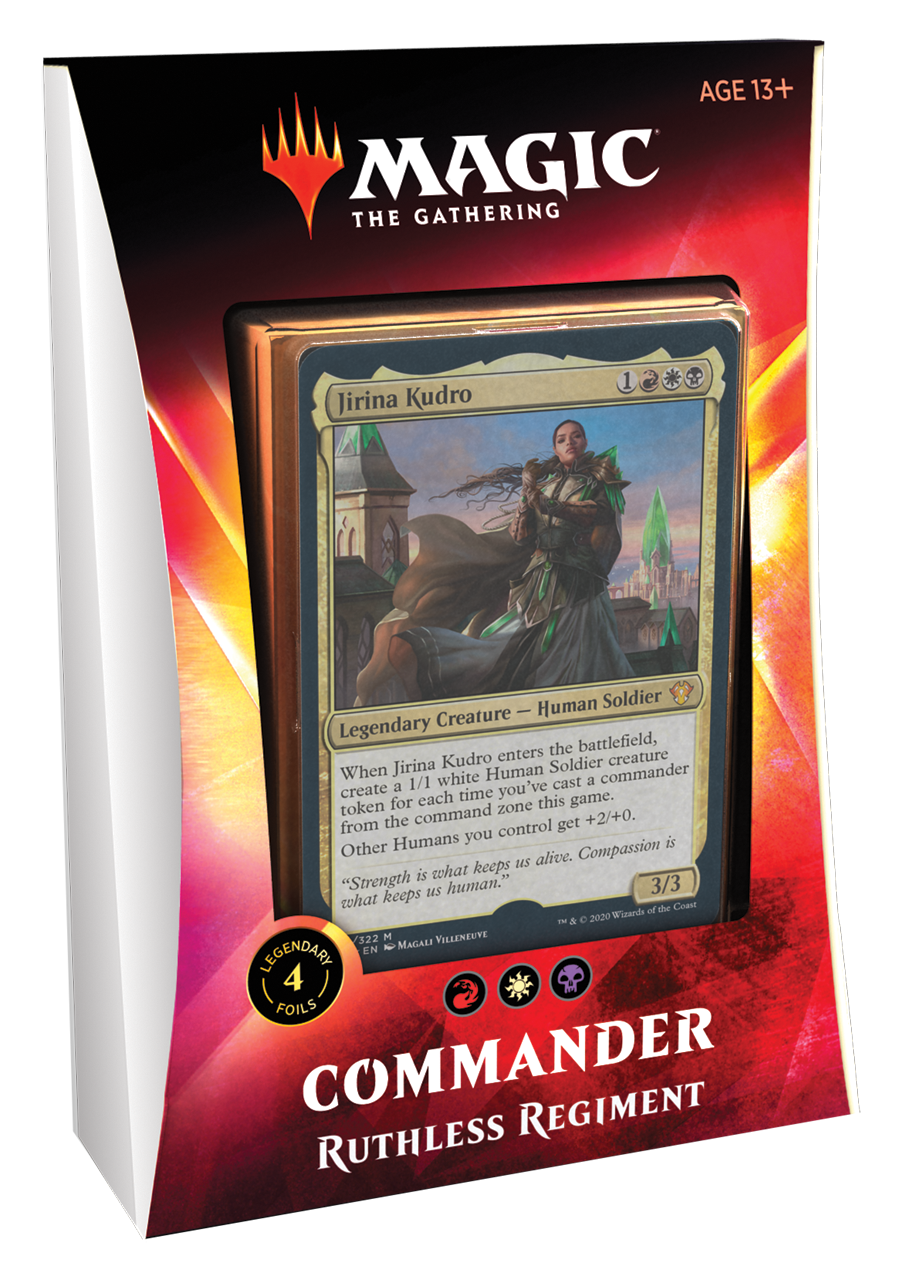 Commander 2020 - Ruthless Regiment | Yard's Games Ltd