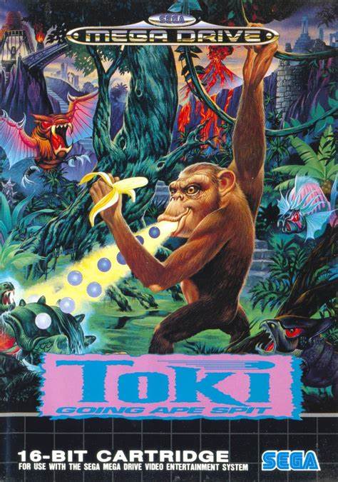 Toki Boxed No Manual - Mega Drive | Yard's Games Ltd