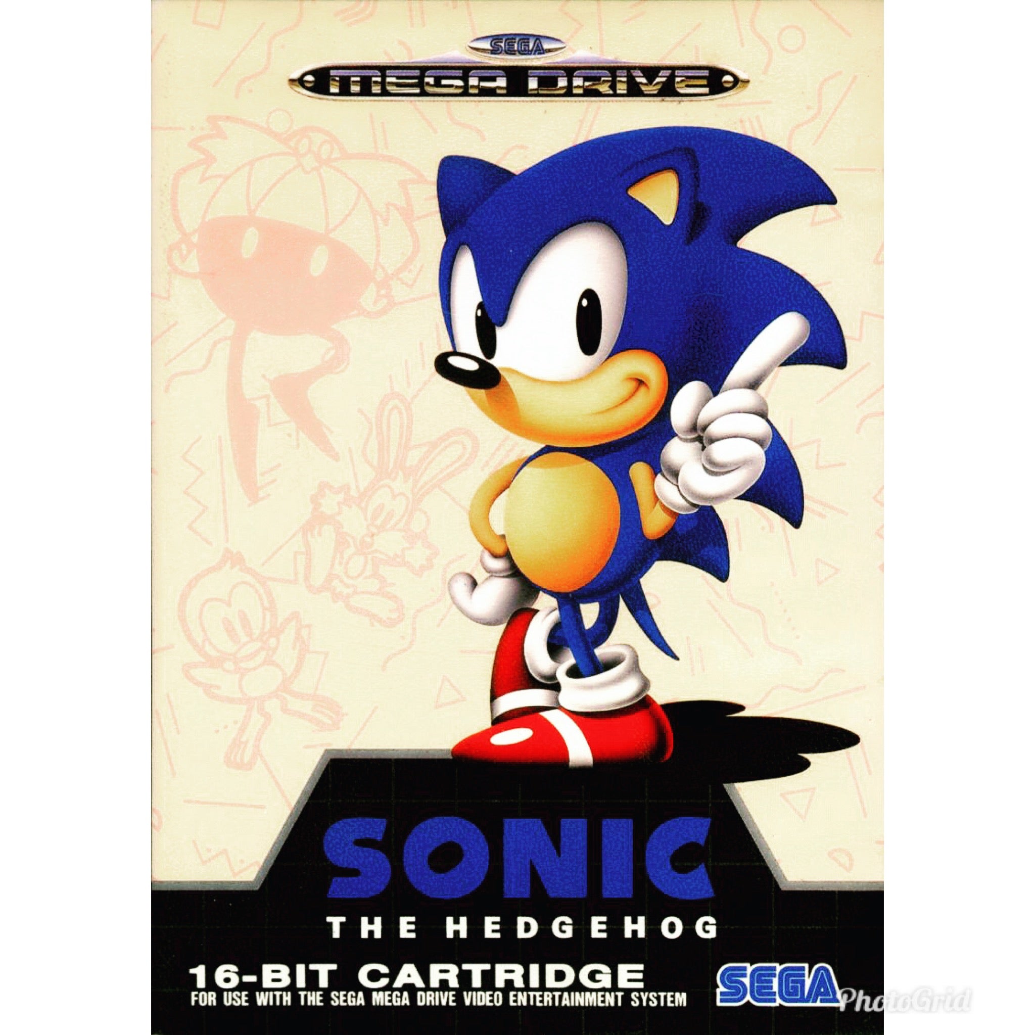Sonic The Hedgehog - Mega Drive [Boxed] | Yard's Games Ltd