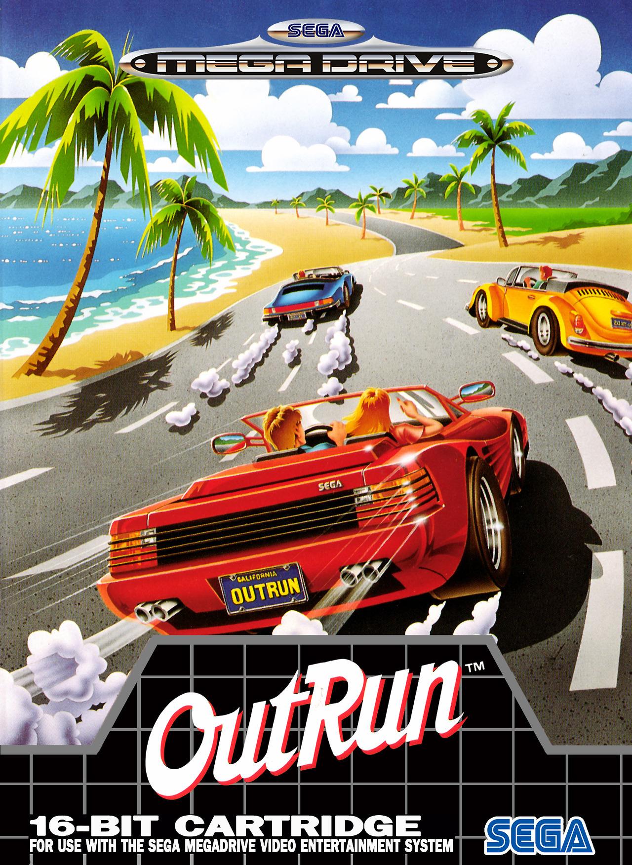 Outrun Boxed w/ Manual - Mega Drive | Yard's Games Ltd