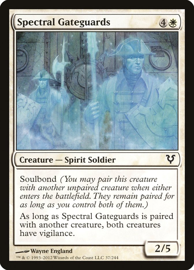 Spectral Gateguards [Avacyn Restored] | Yard's Games Ltd