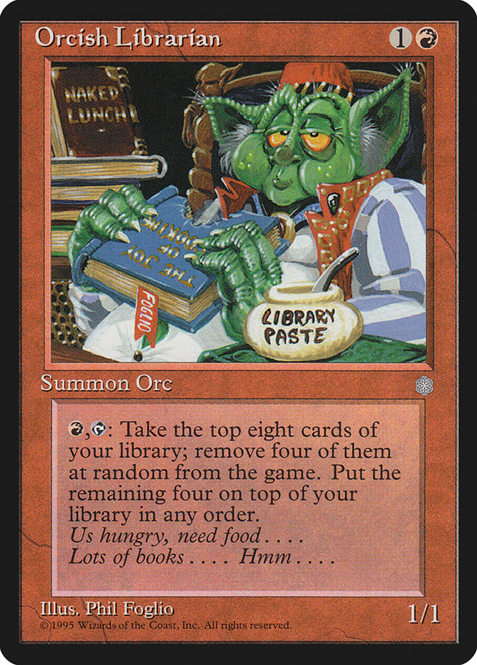 Orcish Librarian [Ice Age] | Yard's Games Ltd