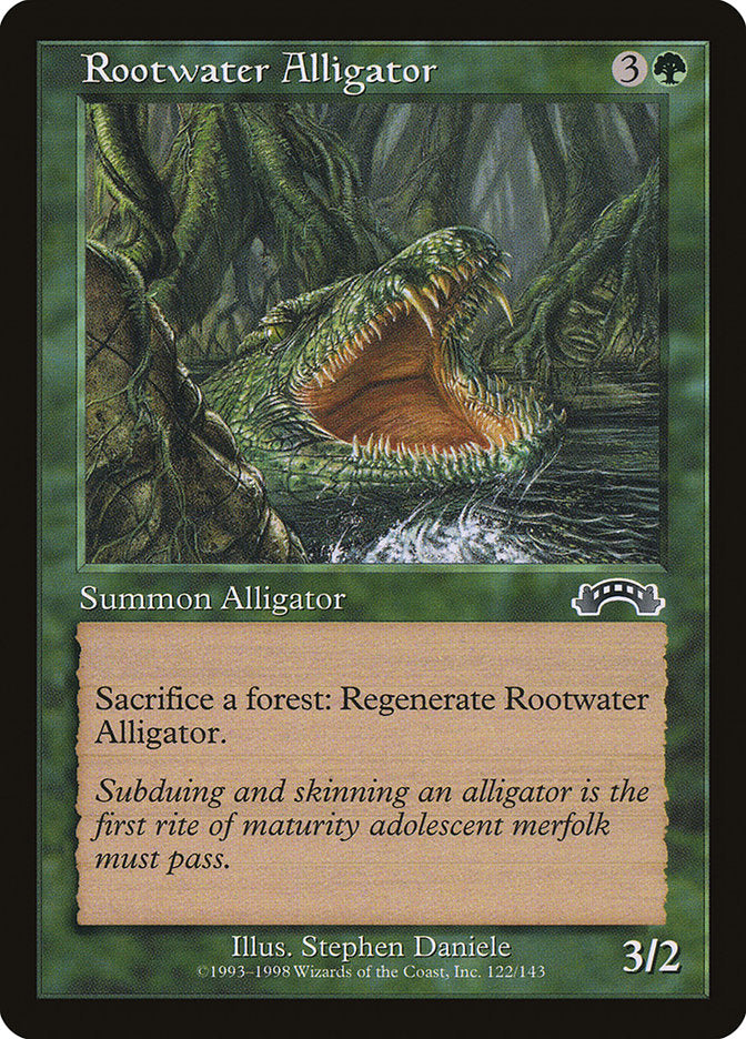 Rootwater Alligator [Exodus] | Yard's Games Ltd