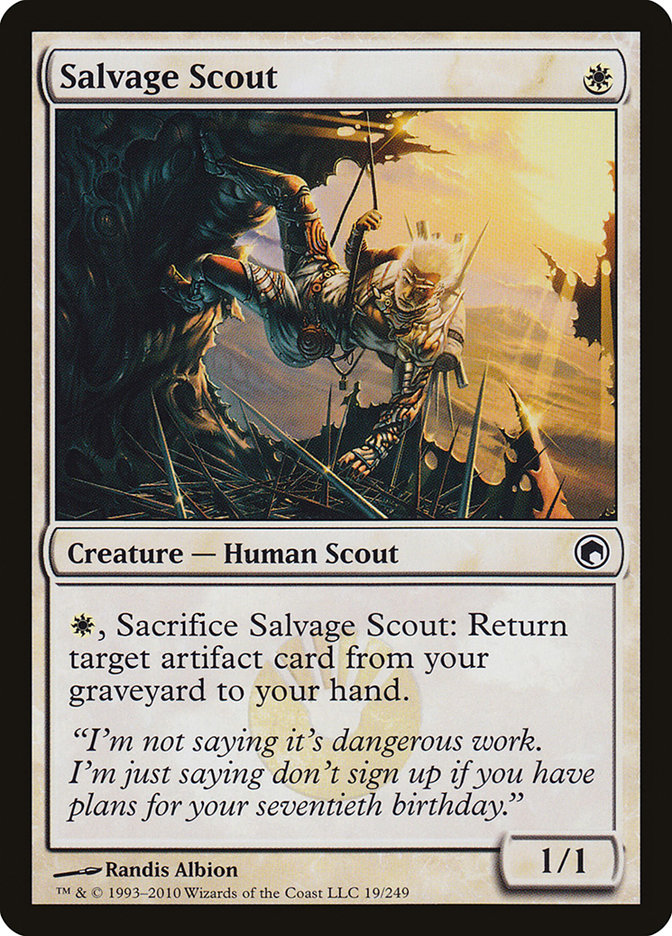 Salvage Scout [Scars of Mirrodin] | Yard's Games Ltd