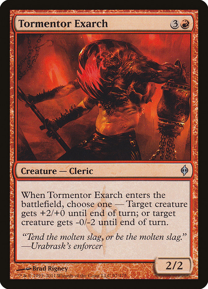 Tormentor Exarch [New Phyrexia] | Yard's Games Ltd