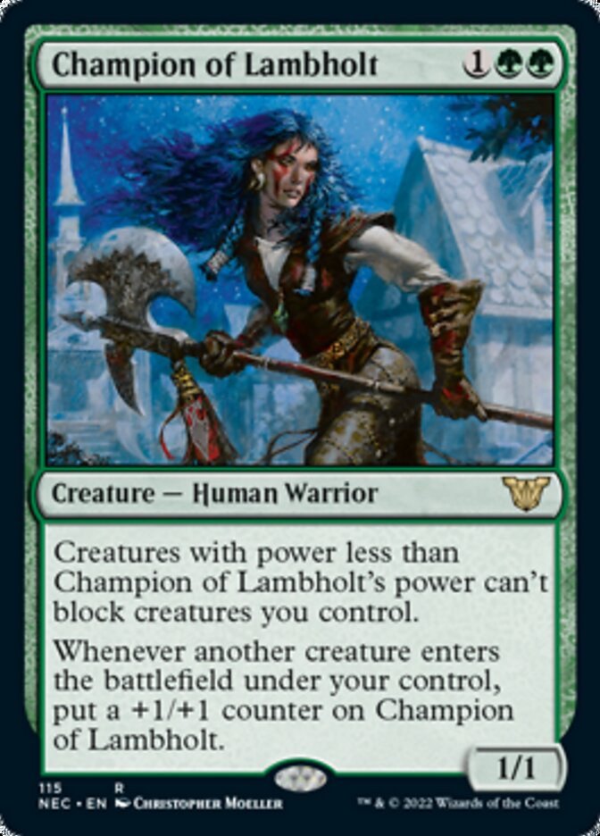 Champion of Lambholt [Kamigawa: Neon Dynasty Commander] | Yard's Games Ltd