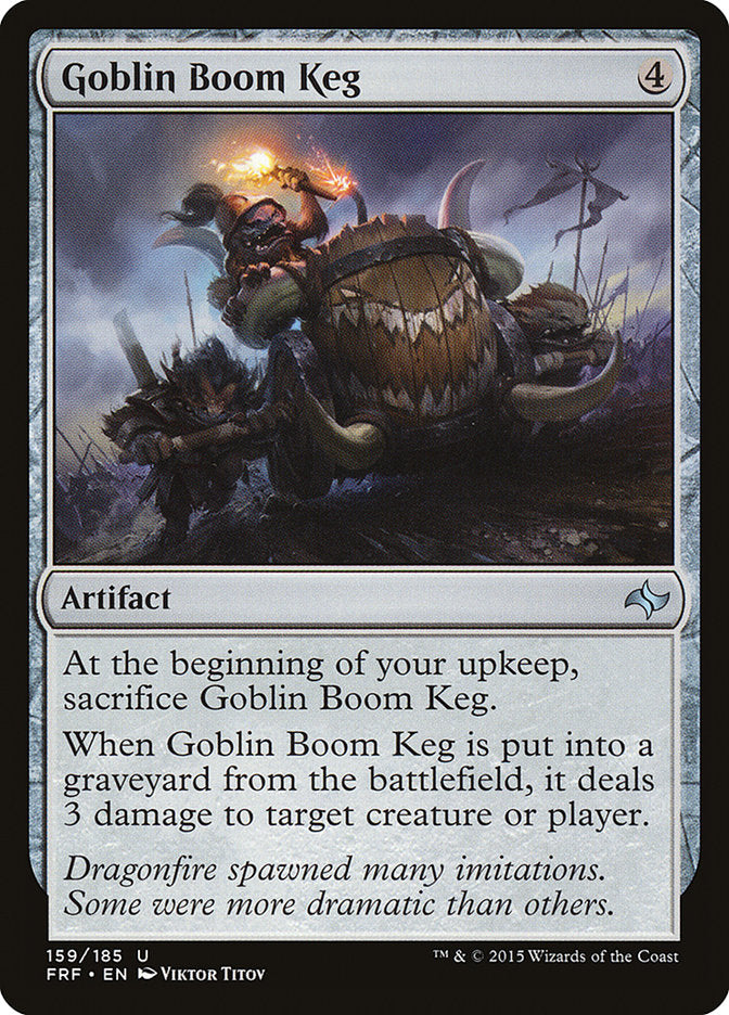 Goblin Boom Keg [Fate Reforged] | Yard's Games Ltd