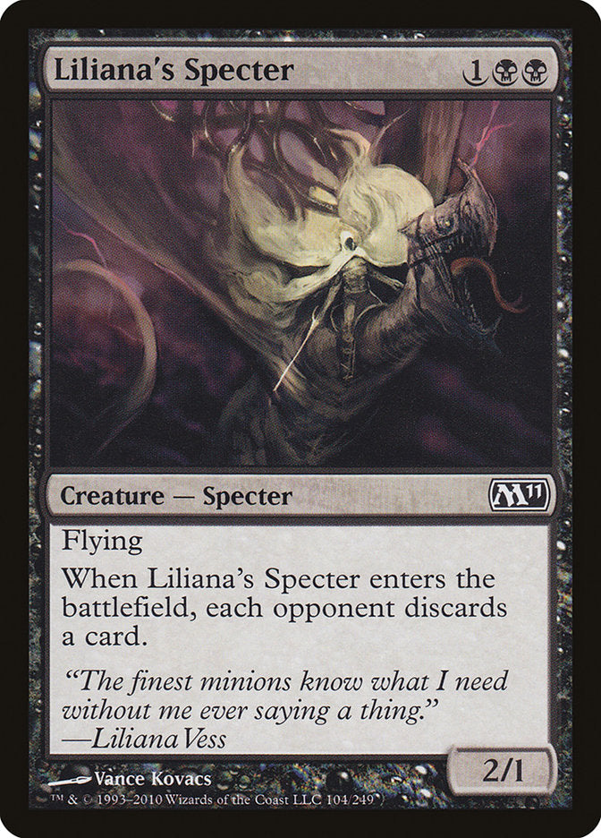 Liliana's Specter [Magic 2011] | Yard's Games Ltd