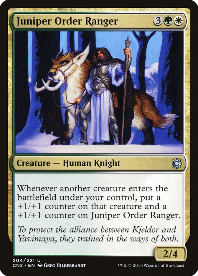 Juniper Order Ranger [Conspiracy: Take the Crown] | Yard's Games Ltd
