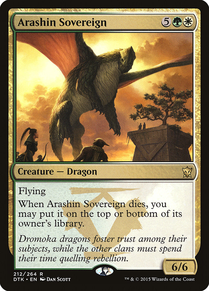 Arashin Sovereign [Dragons of Tarkir] | Yard's Games Ltd