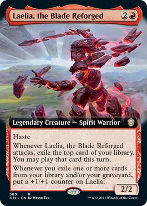 Laelia, the Blade Reforged (Extended Art) [Commander 2021] | Yard's Games Ltd