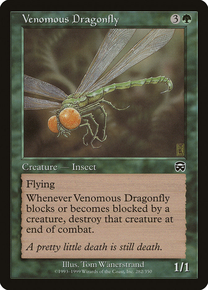 Venomous Dragonfly [Mercadian Masques] | Yard's Games Ltd