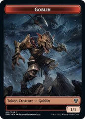 Zombie Knight // Goblin Double-Sided Token [Dominaria United Commander Tokens] | Yard's Games Ltd