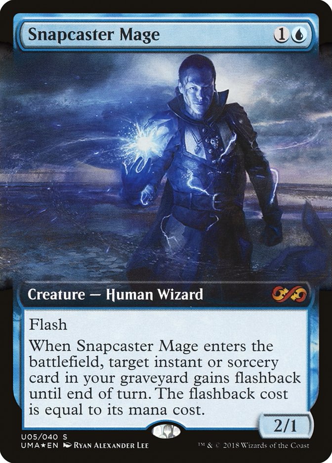 Snapcaster Mage (Topper) [Ultimate Masters Box Topper] | Yard's Games Ltd