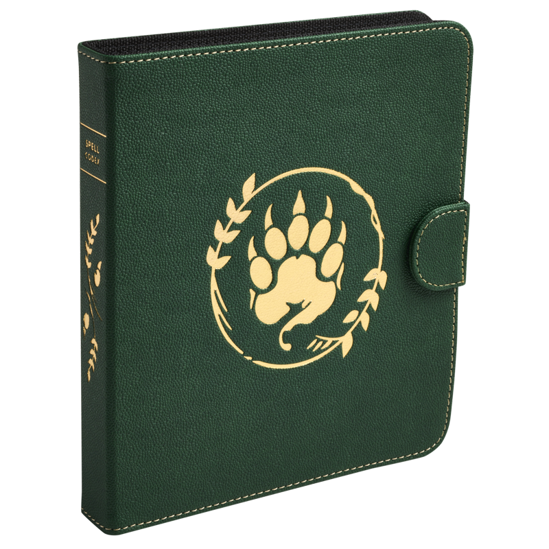 Dragon Shield: Spell Codex - Green (160 Slots) | Yard's Games Ltd